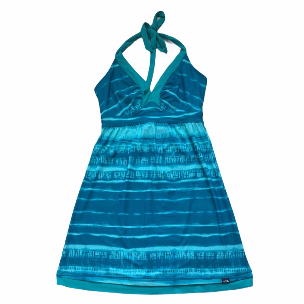 NWT The North Face Echo Lake Tie Dye Halter Dress - Picture 16 of 16